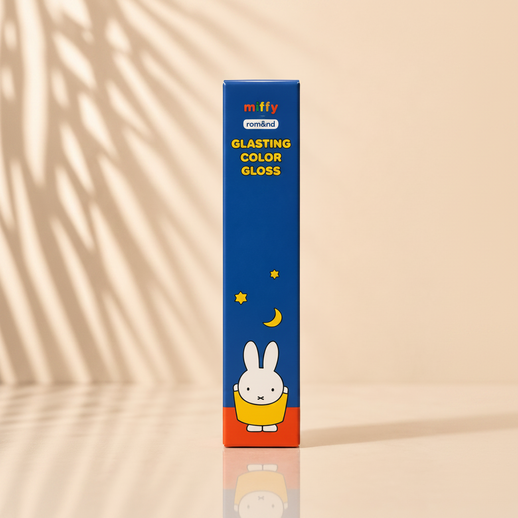 Rom&Nd Miffy Glasting Color Gloss #01 peony Ballet