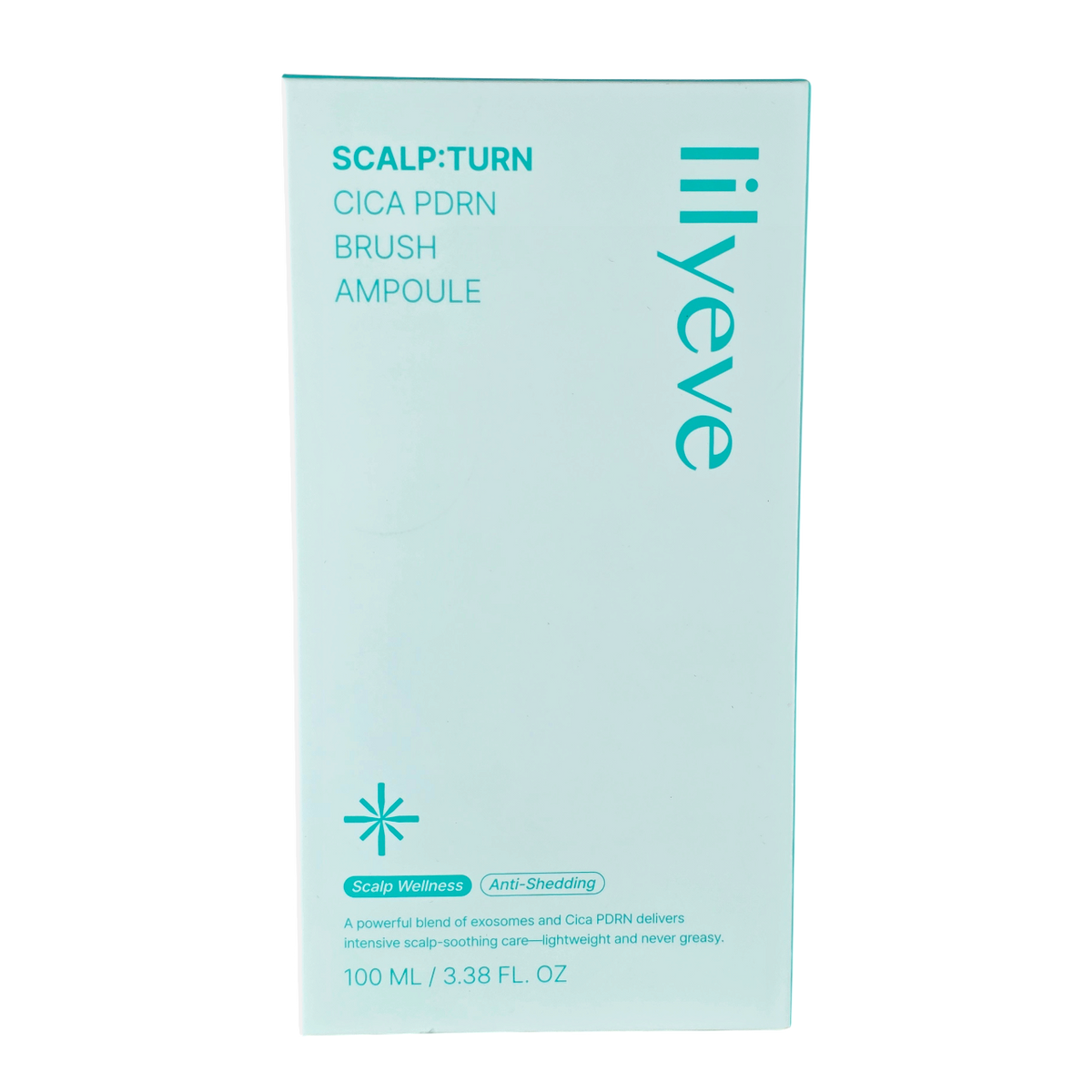 Lilyeve SCALP TURN CICA PDRN Brush Ampoule