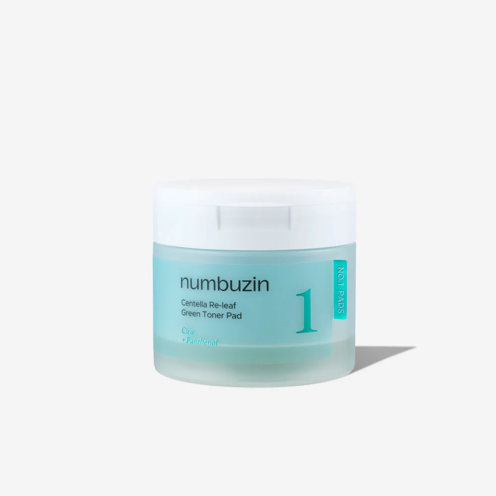 Numbuzin No.1 Centella Re-Leaf Green Toner Pad
