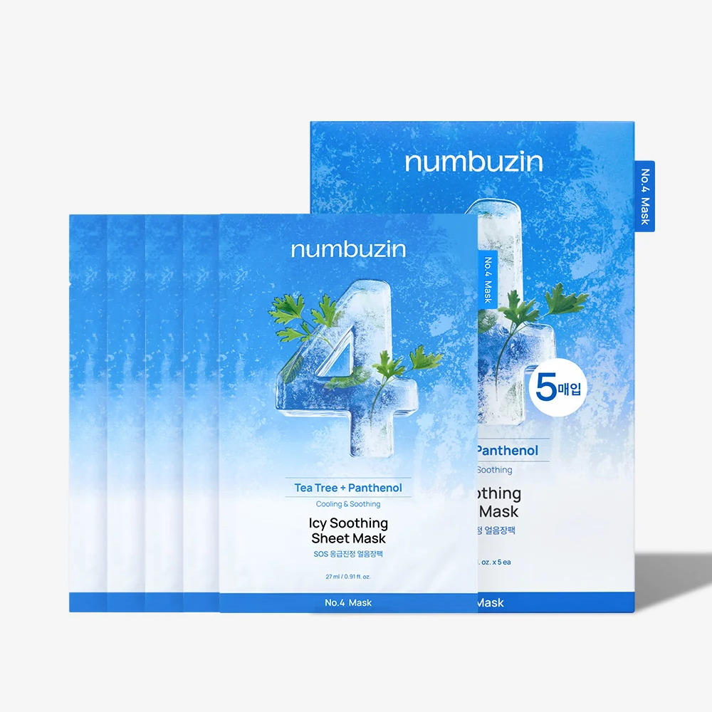 Numbuzin No.4 Icy Soothing Sheet Mask