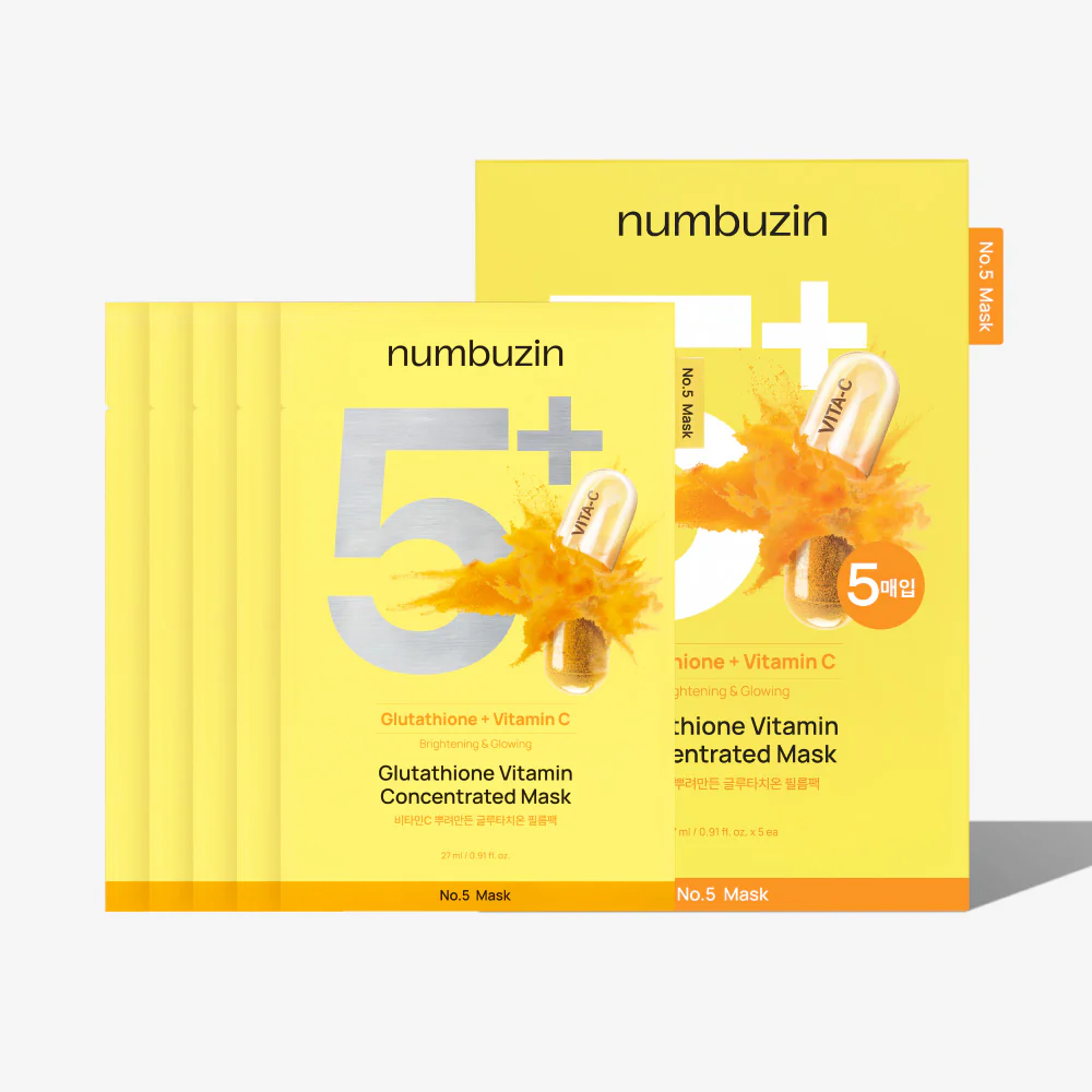 Numbuzin No.5 Glutathione Vitamin Concentrated Mask