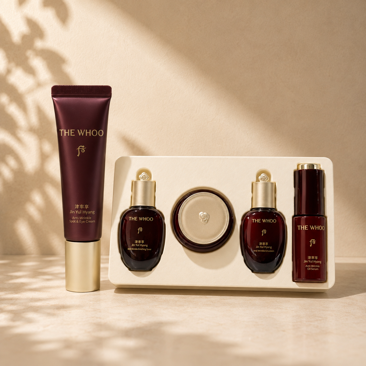 The Whoo Jin Yul Hyang Anti-Wrinkle Spot & Eye Cream Special Set
