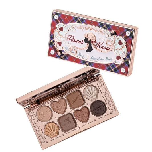 Flower Knows Chocolate Series Eight?Color Eyeshadow Palette