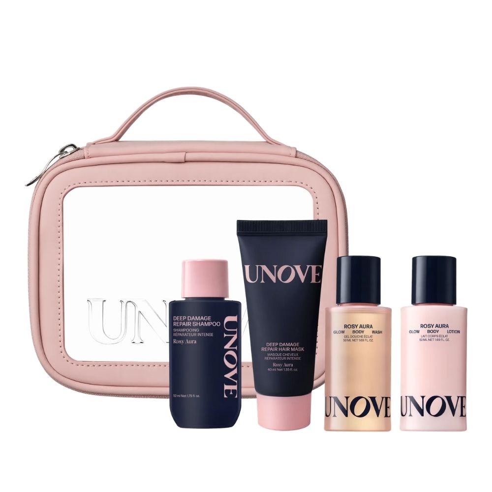 Unove Hair&Body Travel Kit Rosy Aura