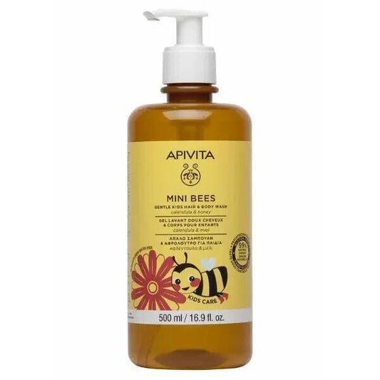 Apivita Mini Bees Gentle Kids Hair & Body Wash