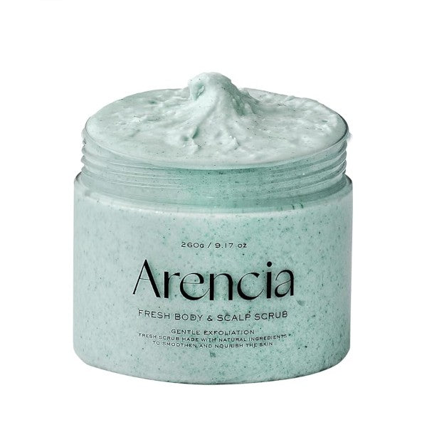 Arencia Fresh Cloud Body & Scalp Scrub French Mint & Lily