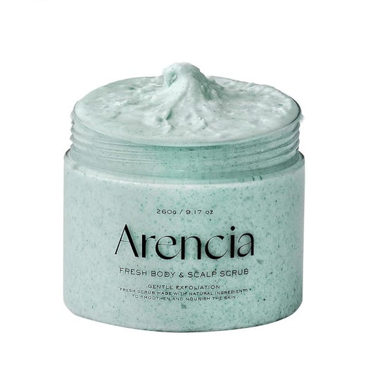 Arencia Fresh Cloud Body & Scalp Scrub French Mint & Lily