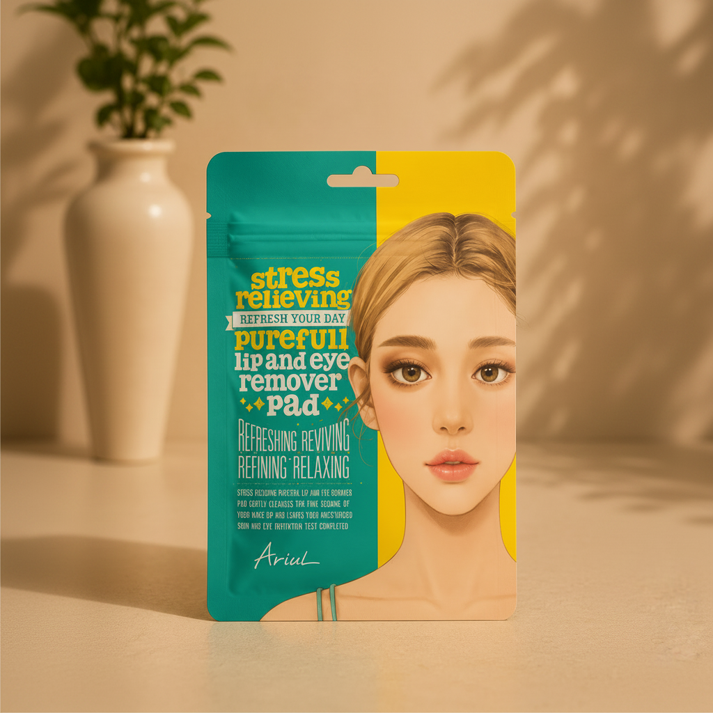 Ariul Stress Relieving Purefull Lip and Eye Remover Pad