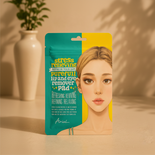 Ariul Stress Relieving Purefull Lip and Eye Remover Pad