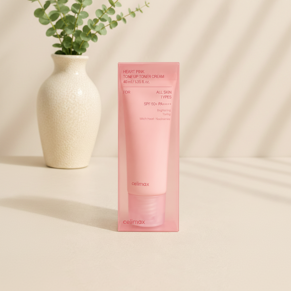 Celimax Heart Pink Tone Up Sun Cream