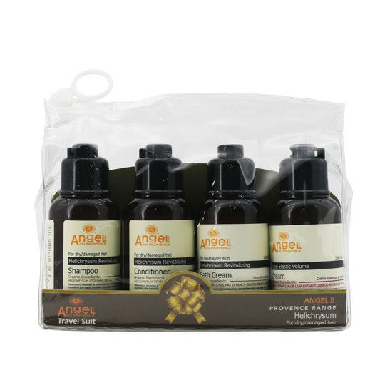 Dancoly Helichrysum Travel Pack (Shampoo 80ml+Conditioner 80ml+Bath Cream 80ml+Hair Cream 80ml)