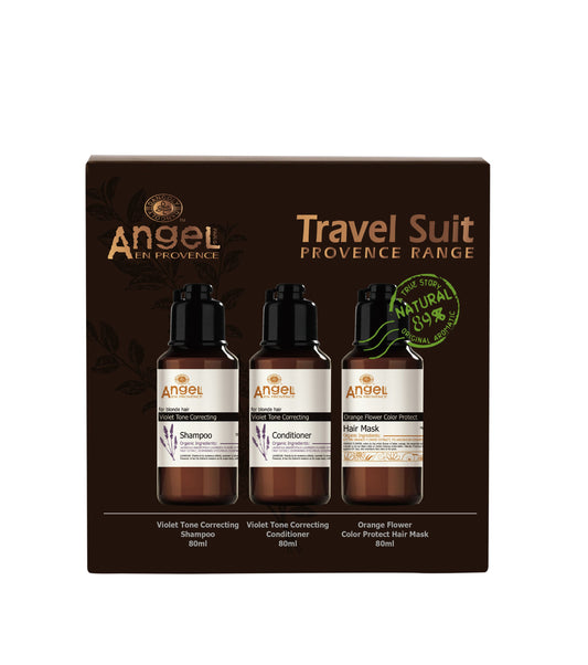 Dancoly Lavender Violet Toning Travel Pack Trio (Shampoo 80ml+Conditioner 80ml+Hair Mask 80ml)