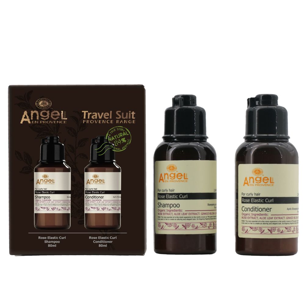 Dancoly Rose Elastic Curl Set (Shampoo 80ml+Conditioner 80ml)