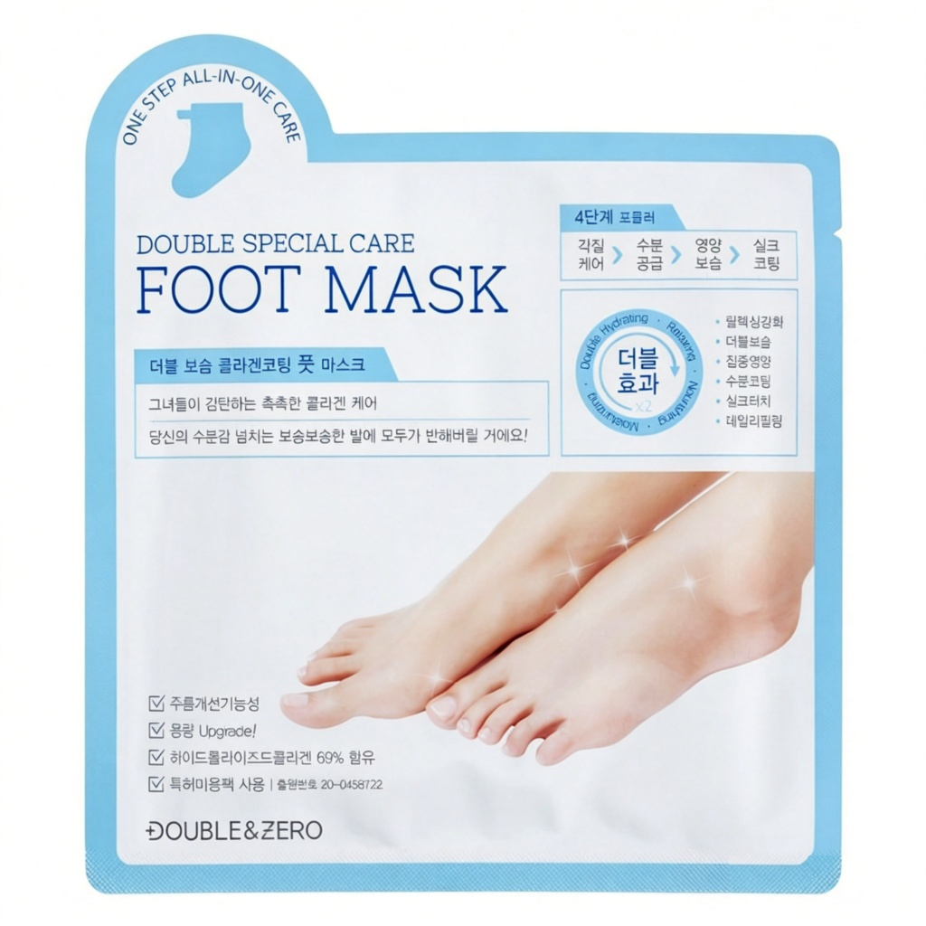Double&Zero special care foot mask