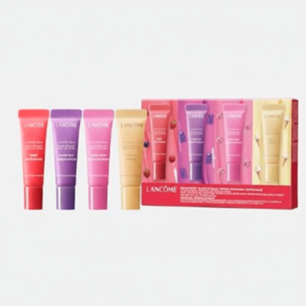 Laneige Glowy Lip Minis (Berry + Gummy Bear + Vanilla + Sweet Candy) 5g x 4