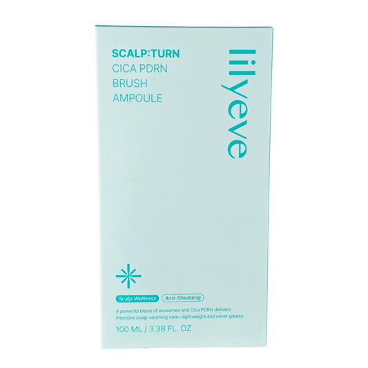 Lilyeve SCALP TURN CICA PDRN Brush Ampoule