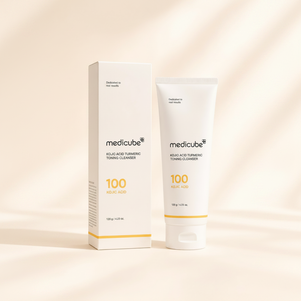 Medicube Kojic Aicd Turmeric Toning Cleanser