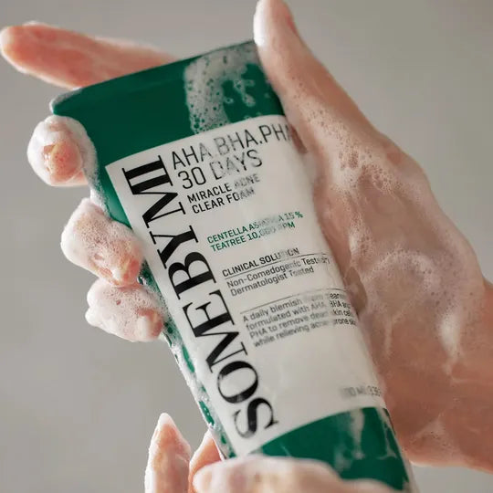 SOME BY MI AHA BHA PHA 30 Days Miracle Acne Clear Foam
