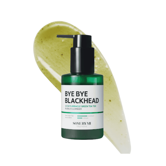SOME BY MI Bye Bye Blackhead 30 Days Miracle Green Tea Tox Bubble Cleanser