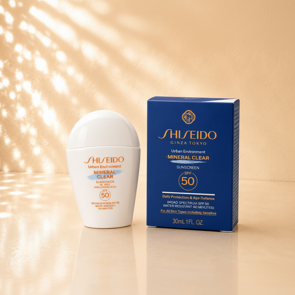 Shiseido Suncare Urban Environment Mineral Clear