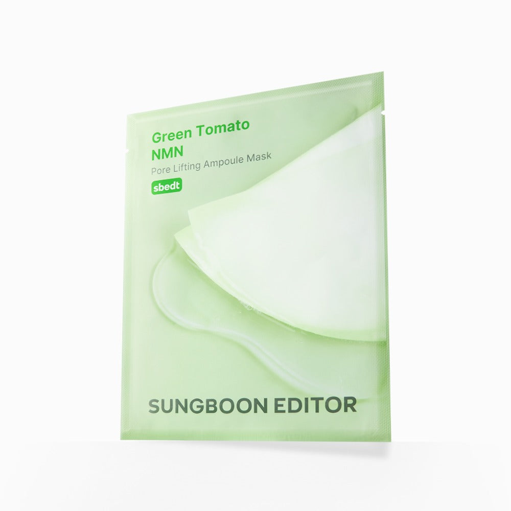 Sungboon Editor Green Tomato NMN Pore Lifting Ampoule Mask