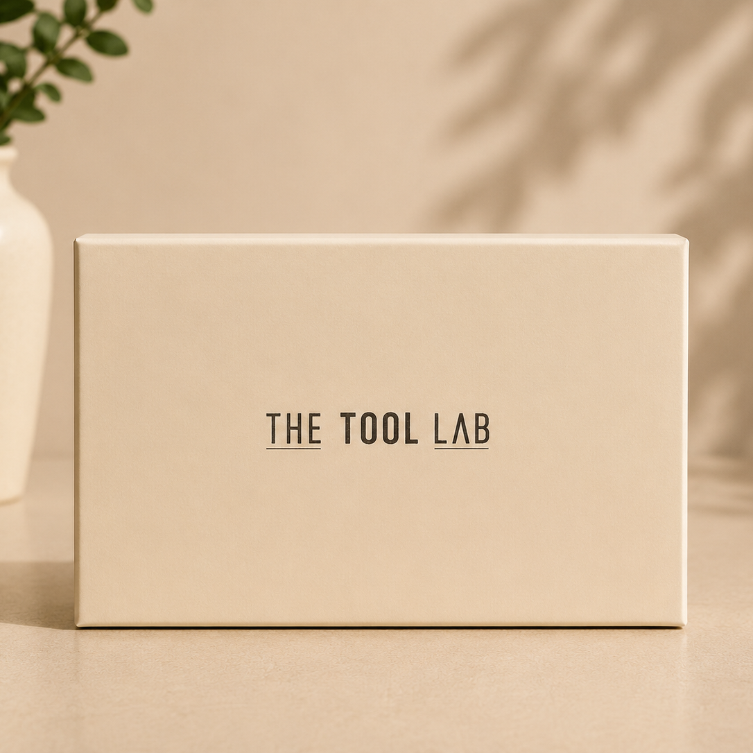 THE TOOL LAB All Day Cover Duo Brush & Puff Set(1 brush + 1 puff + case)