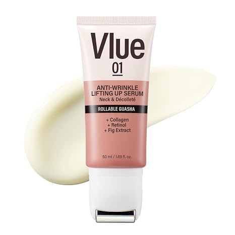 VLUE Retinol Collagen Firming Guasha Neck & Decollete Serum