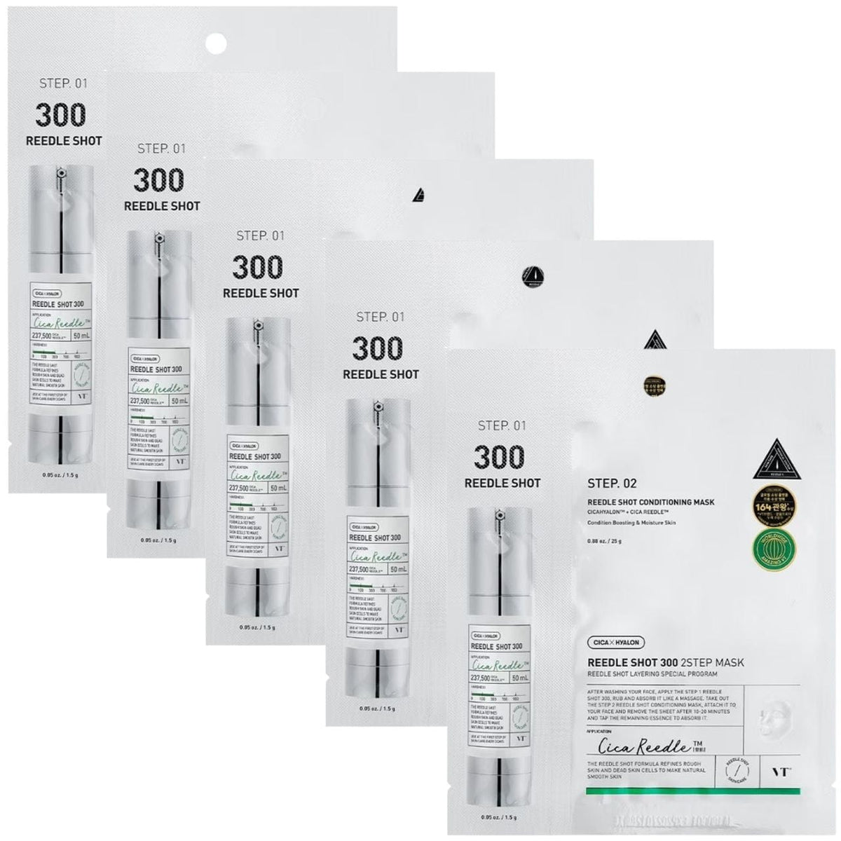 VT Cosmetics REEDLE SHOT 300 2step Mask